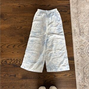 American Eagle Outfitters Kids Light Blue Tie-Dye Pants
